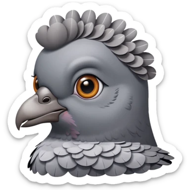 Stinky pigeon sticker