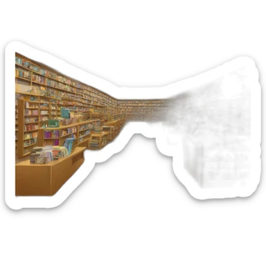 Discounted bookstore sticker