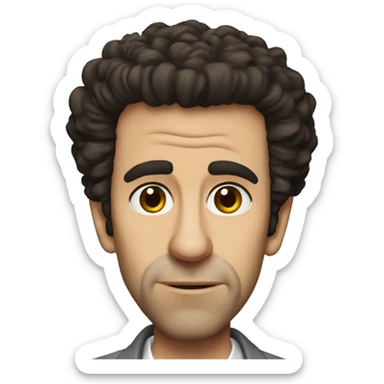 Cosmo Kramer sticker