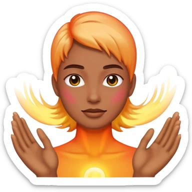 Aura + ego sticker