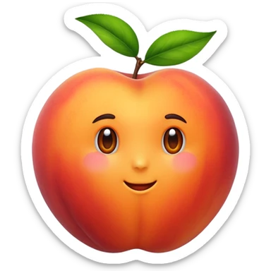 Peach 🍑 sticker