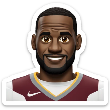 LeBron James sticker