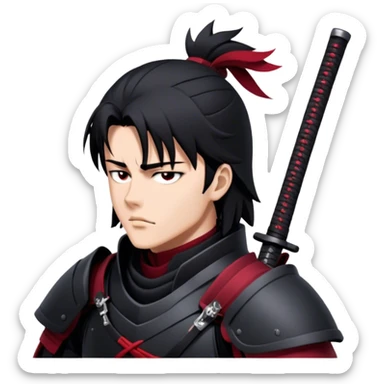 Shadow Samurai sticker