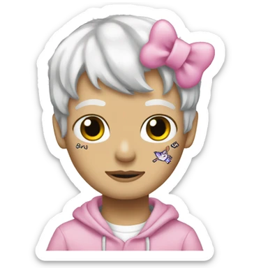 Lil peep hello kitty sticker