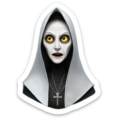 Valak the nun sticker