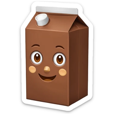 Milo milk carton sticker