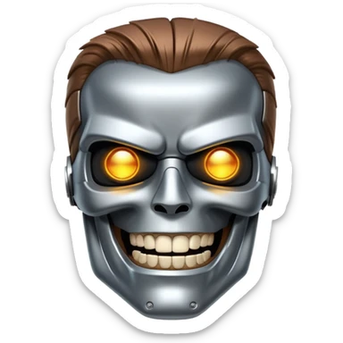 terminator qui rigole sticker