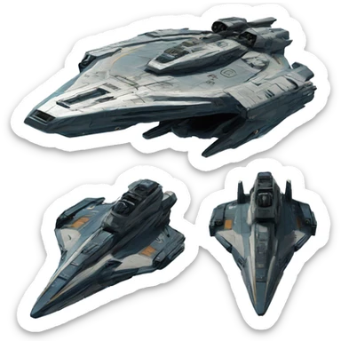 STAR CITIZEN SHIP IDRIS sticker