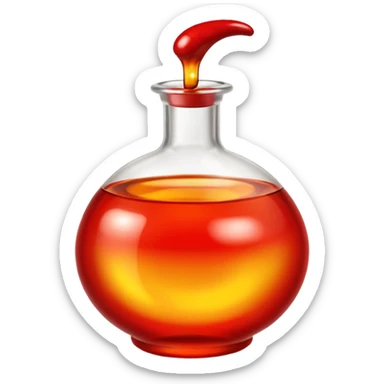 chilli oil sticker