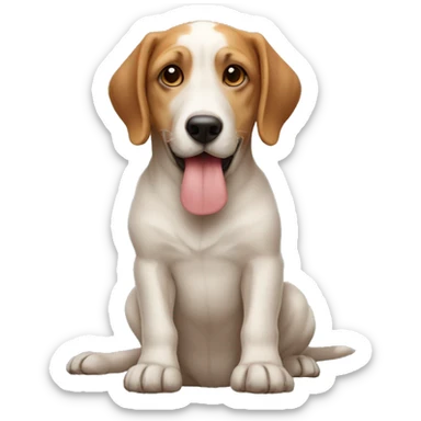 Faz um cachorro na raça salsicha sticker
