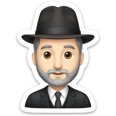 Rabbi banker sticker
