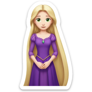 similar Rapunzel  sticker