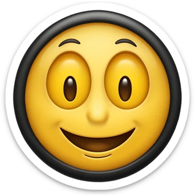 A goofy yellow emoji with dumb eyes and a silly smile. Add text: “CERTIFIED TIME-WASTER.”
 sticker