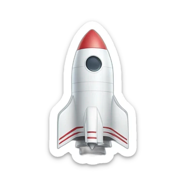 elon musk onboarding rocket sticker