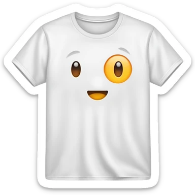 Ahora polera blanca sticker