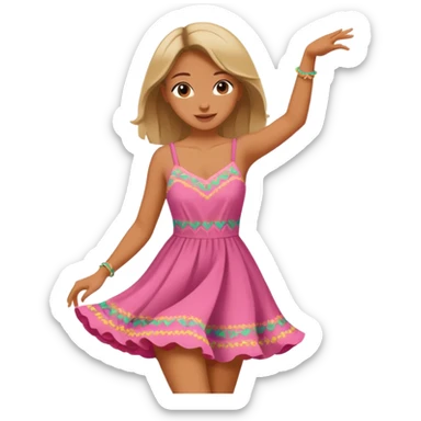 Summer Dance to "Lush Life" Song sticker