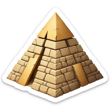 Pyramide sticker
