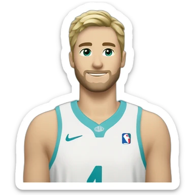 Florball dres number 44 name player mikulec sticker