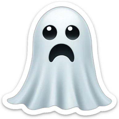 alarm ghost sticker