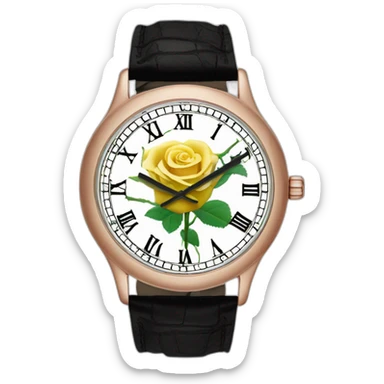 Rose hundred dollar bill watch sticker