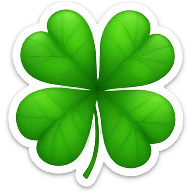 four Leaf Clover sticker