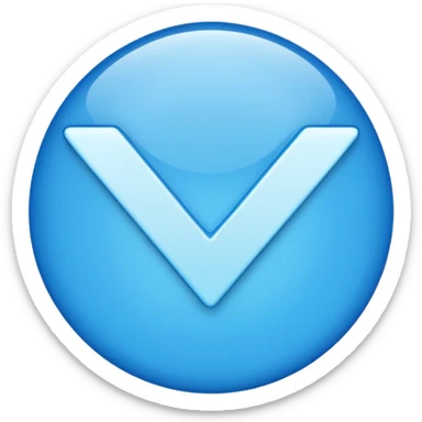 Create a blue checkmark for the nickname, do 1 in 1 as in tiktok sticker