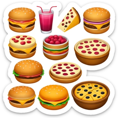 comida aesthetic sticker