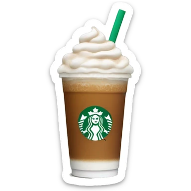 starbucks gingerbread chai with cold foam drink sticker