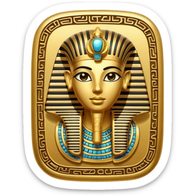 Egyptian item with Gold Details sticker