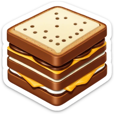 chocolate sandwich sticker