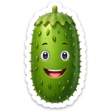 Happy pickle  sticker