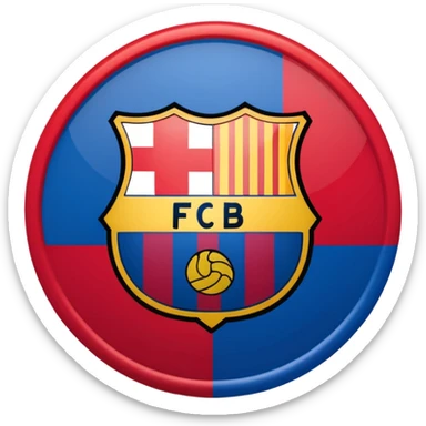 Fc barcelona logo  sticker