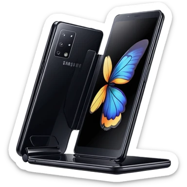 Samsung Galaxy Z Flip7 foldable flip phone sticker