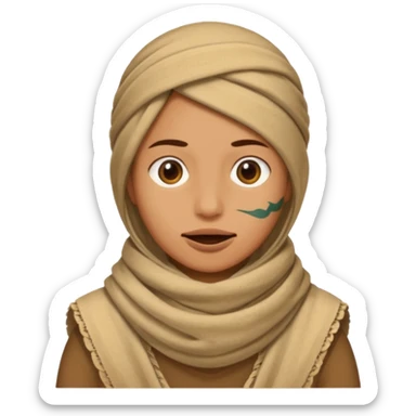 dune scarry only mouth sand worm sticker