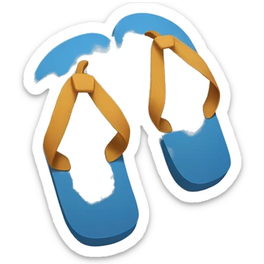 flip-flops sticker