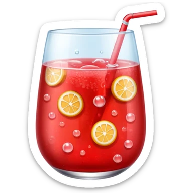 Fruit punch sticker