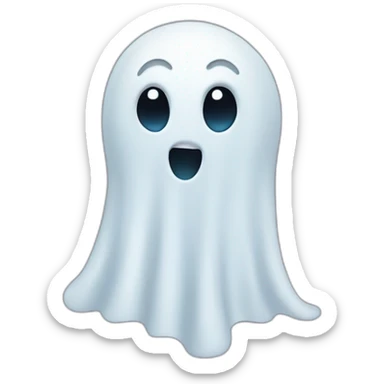 twink ghost sticker