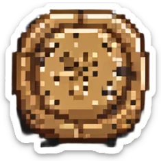 chocolate chip cookie sticker