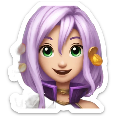 Jinx league of legends sticker