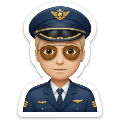 a civil pilot sticker