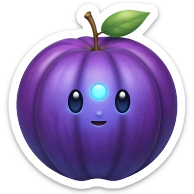 Make an emoji of kitsuna fruit in blox fruit same to same sticker