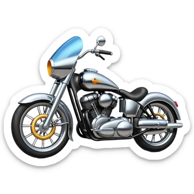 Bullet bike emoji  sticker