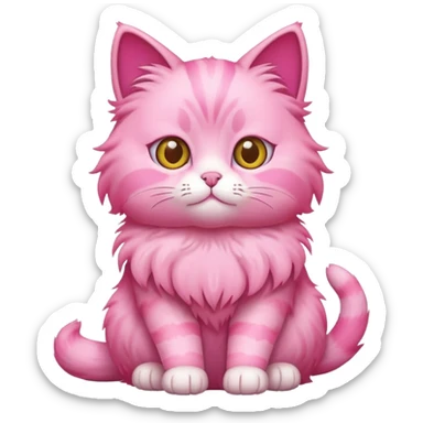 pink cat 🐱  sticker