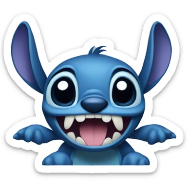 Stitch sticker