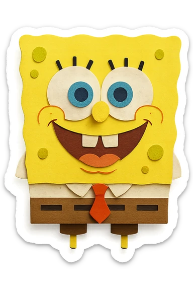 sponge bob sticker