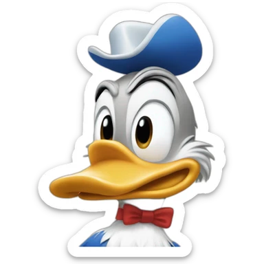 Donald Duck sticker