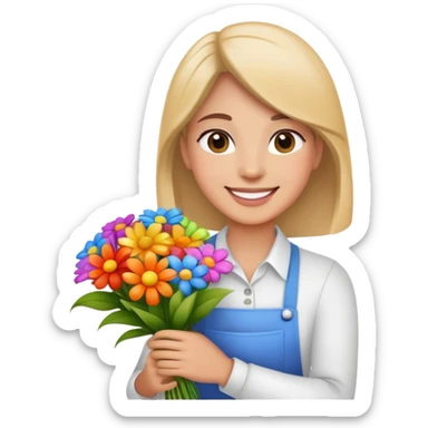 Florist sticker