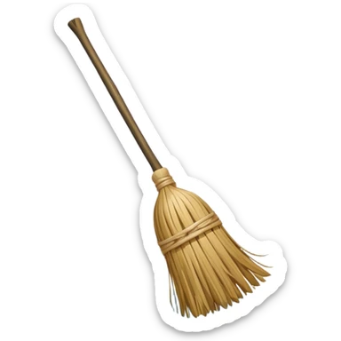 Birch Broom For Russian Bath Water sticker