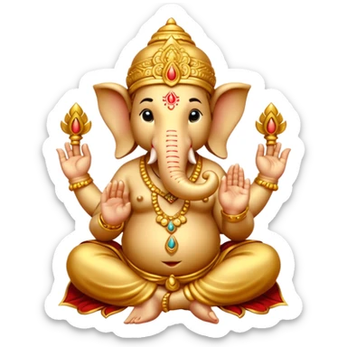 Ganesha sticker