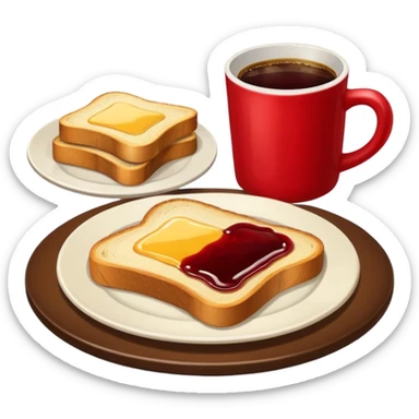 Café da manhã sticker